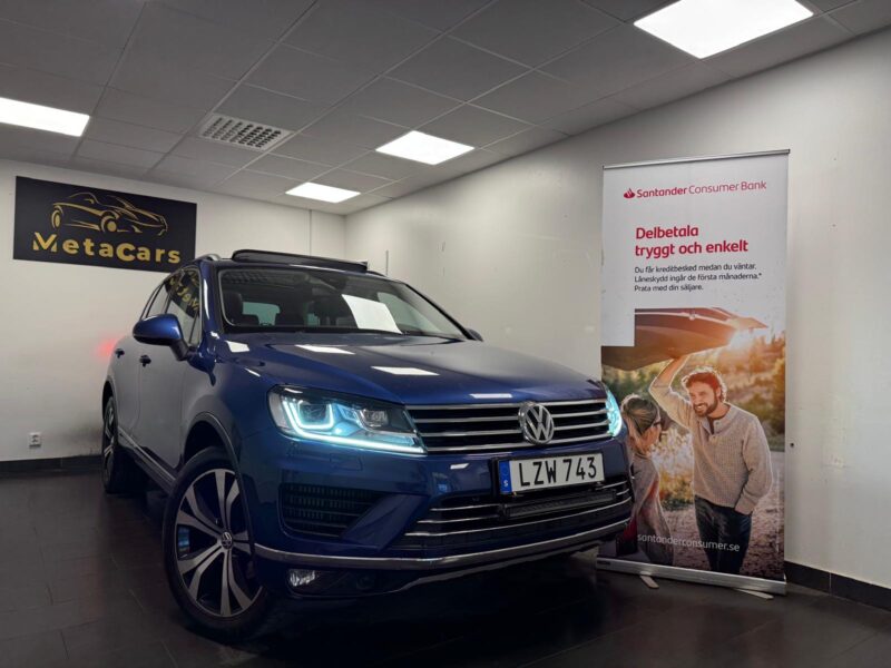 Volkswagen Touareg 3.0 V6 TDI DPF BMT 4Motion|360°Kamer|Pano|Värmar|1Ägare