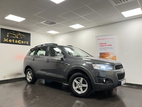 Chevrolet Captiva 2.4 167hk|7-Sits|P-sensor|Nyserv|Nybesiktad
