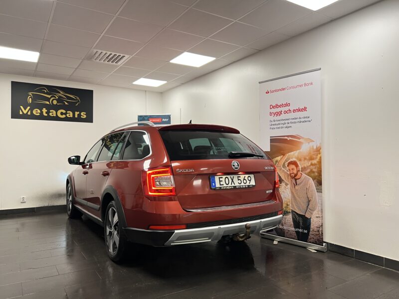 Skoda Octavia Scout 2.0 TDI 4x4 Businessline 184hk|Drag|Navi|Värmare